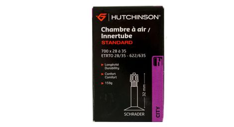 Hutchinson chambre a air 700x28 35 valve schrader