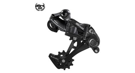 Dérailleur arrière sram gx1, 11v chape longue aluminium noir/rouge