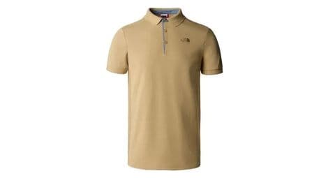 Polo the north face piquet hombre verde