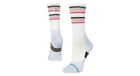 Stance go time crew socks white 35-37