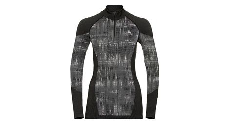 Long Sleeves Jersey 1/2 Zip Odlo Blackcomb Black Women