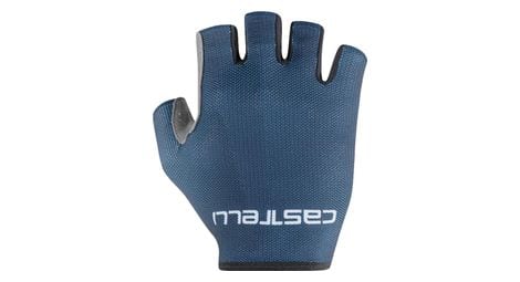 Castelli superleggera guantes cortos unisex de verano azul