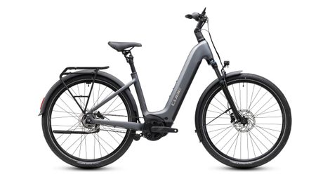 cube touring hybrid deluxe slx 800 easy entry electric e bike with shimano nexus 5 speed gear hub belt drive 800 wh bosch battery 90 nm torque 700