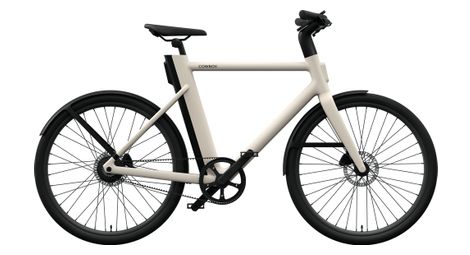 Vélo de ville electrique cowboy cruiser courroie mono vitesse 360 wh 27.5 beige