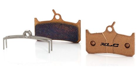 Paire de plaquettes xlc bp s10 metalliques pour shimano deore xt br m755
