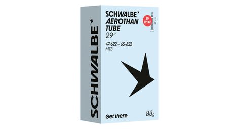 Chambre à Air Allégée Schwalbe Aerothan MTB SV19AE 29" Presta 40 mm