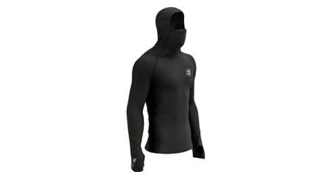 Compressport 3d thermo ultralight racing hoodie black