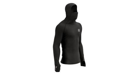 Compressport 3d thermo ultralight racing hoodie black xs