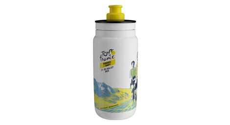 Bidon elite fly tour de france femmes blanc 550 ml