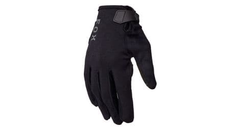 Gants longs fox ranger gel noir