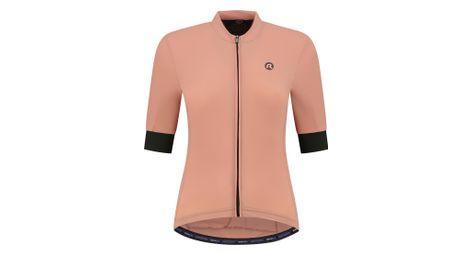 Maillot Manches Courtes Velo Rogelli Signature - Femme - Rose