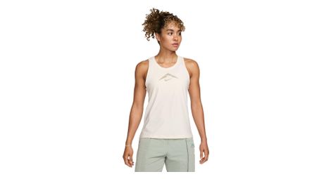 Canotta nike trail bianco donna