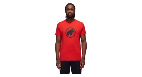 T-shirt manches courtes mammut core classic rouge