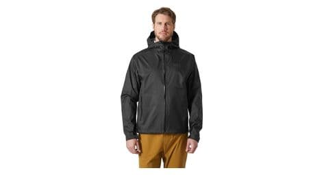 helly hansen terra micro long sleeve jacket black