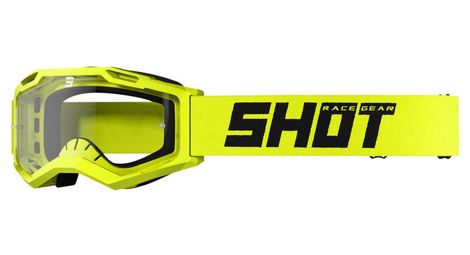 Masque shot assault 2.0 jaune fluo