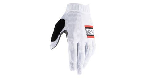 Leatt mtb 1.0 gripr guantes largos para niños blanco