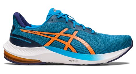 Asics gel pulse 14 laufschuhe blau orange