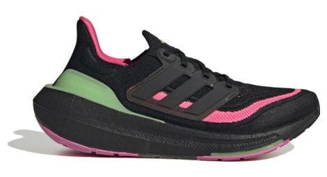 Chaussures de running femme adidas performance ultraboost light noir rose vert