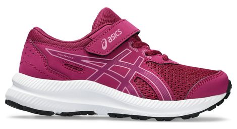 Asics contend 8 ps rosa scarpe da corsa per bambini