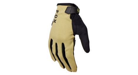 Gants longs fox ranger gel vert clair