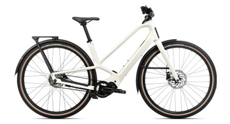 Vélo de ville électrique orbea diem 20 shimano nexus inter-5 5v courroie 630 wh 700 mm blanc ivory 2025