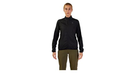 Chaqueta cortaviento fox ranger wind mujer negra