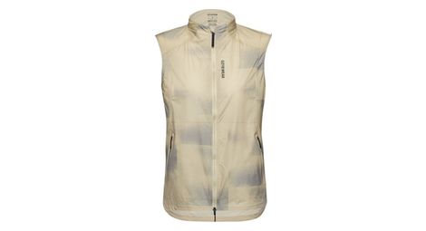 Gilet Coupe-Vent Sans Manches Gore Wear Concurve Cloud Beige Gris Femme