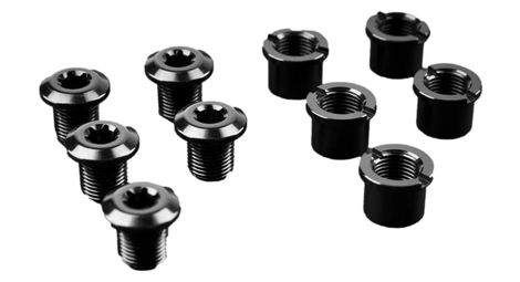 Absoluteblack 5 kit viti per camino torx corte in alluminio