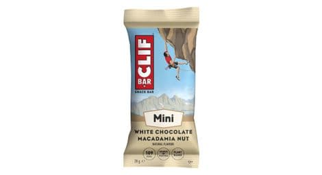 Clifbar mini barrita energética chocolate blanco/nueces de macadamia 28g