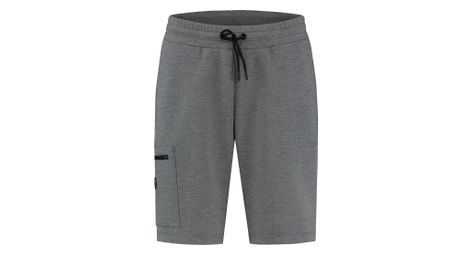 Short cuissard running rogelli training ii - homme - carbone