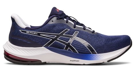 Chaussures de running asics gel pulse 14 bleu blanc