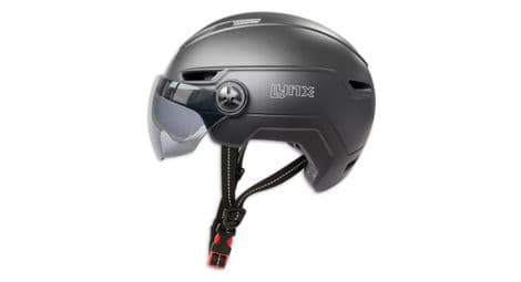 Speed pedelec casque avec visière - noir -hommes/femmes