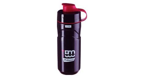 Polisport gourde thermique t500 500ml noir-rouge