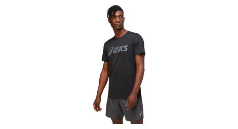 Camiseta de manga corta asics core run negra hombre