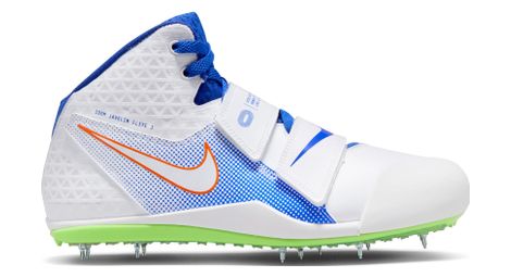 Chaussures athlétisme nike zoom javelin elite 3 blanc bleu unisexe