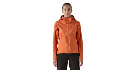 Veste de vtt femme patagonia dirt roamer orange