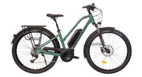 Produit reconditionné - vtc électrique moustache samedi 27 open xroad 1 shimano altus 9v 400 wh 27.5 vert 2020