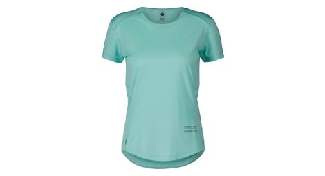 Scott Endurance Tech Kurzarm Trikot Blau