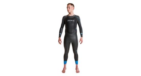 Traje de neopreno para triatlón Zone3 Advance Negro/Azul