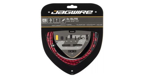Kit de cambio jagwire 2x elite link rojo