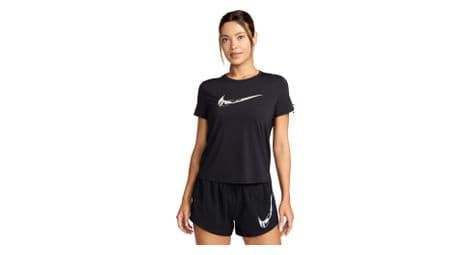 Maillot manches courtes nike one noir femme