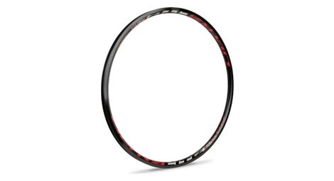 Llanta trasera i kon bmx i 451x19.5mm i 28 agujeros negra / roja