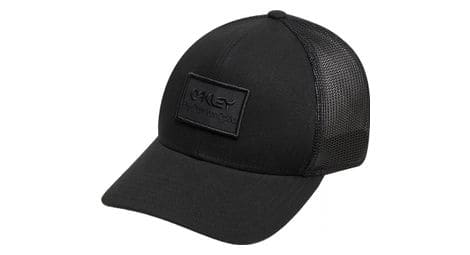 Gorra oakley b1b hdo patch trucker cap black