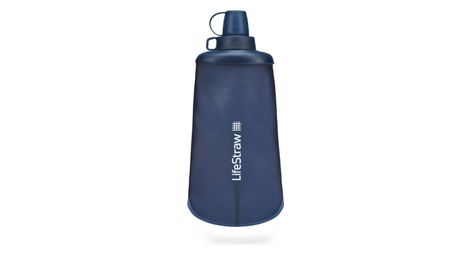 Bottiglia pieghevole lifestraw flex peak series da 650 ml blu