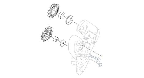 kit galets sram x9 2004 9 0 2003 9 0sl 2002 2003 11 dents
