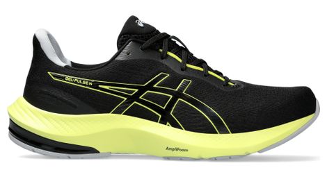 Chaussures de running asics gel pulse 14 noir jaune homme