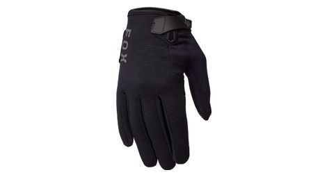 Guantes largos fox ranger gelmujer negros