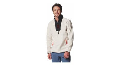 Columbia sequoia grove 1/2 zip beige fleec