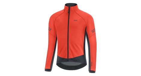 Veste gore c3 gore-tex infinium thermo orange/noir 