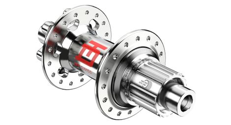 Buje trasero DT Swiss 240 Classic Three Decades Edición Limitada | 32 agujeros | Boost 12x148 mm | 6 tornillos | Plata